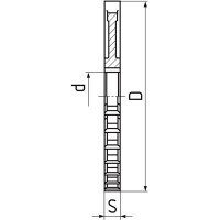 Дискова фреза 80x 5.0x27.00 мм z=20 HSSCo5 DIN885B ZPS 739275.08005