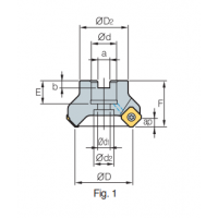 Фрезерна головка AMS15020HS-2L20 KORLOY