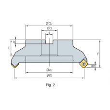 Фрезерная головка RM8ACM4315R KORLOY