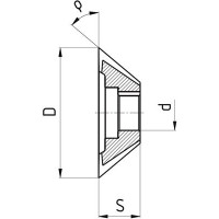 Дисковая фреза угловая 45°x 80x23x22 z=18 HSSCo5 DIN842 ZPS 853275V.045080