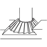 Дисковая фреза угловая 45°x 80x23x22 z=18 HSSCo5 DIN842 ZPS 853275V.045080