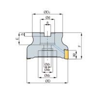 Фрезерна головка TP2PCM080R-27-10-LN17 KORLOY