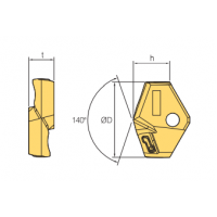 TPD100B PC5300 KORLOY