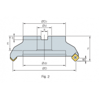 Фрезерная головка RM8ACM4250R-M