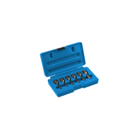 Набор экстракторов для поврежденных болтов 3/8" 2-3-4-6-8-10mm HT8G402 H?GERT