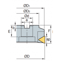 Фрезерна головка PBPCM6315R-14 KORLOY
