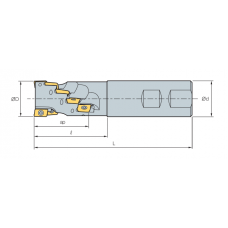 Фрезерная головка AMS2040M KORLOY