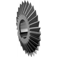 Дискова кутова фреза 45°x 63x10x22 z=24 HSS DIN847 ZPS 857070F.045063