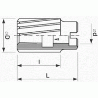 Розгортка машинна насадна? 90.0H7x71x100x50 HSS t=16 DIN219 Form B CSN221432 STIMZET