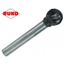 Напильник круглый по металлу Ruko TiCN - форма KUD / 10 мм