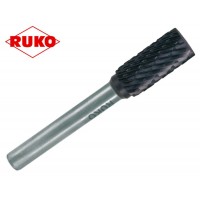Напильник цилиндрический по металлу из карбида Ruko TiCN - форма ZYA / 8 мм