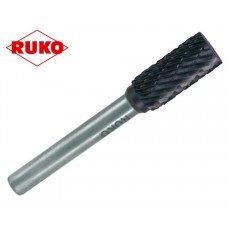 Напильник цилиндрический по металлу из карбида Ruko TiCN - форма ZYA / 8 мм