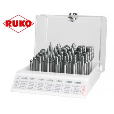 Набор напильников для твердосплавного металла Ruko - 35 шт.