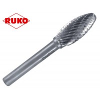 Напильник для металлического пламени Ruko - форма FLH / 12 мм