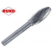 Напильник для металлического пламени Ruko - форма FLH / 16 мм