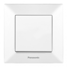 Вимикач Panasonic Arkedia Slim одноклавішний, білий