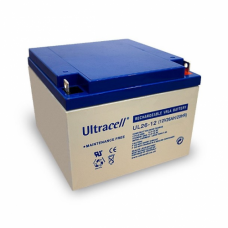 Акумуляторна батарея Ultracell UL26-12 AGM 12V 26 Ah (167x 175 x 125) White Q1 / 180