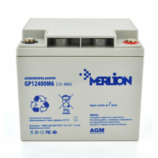 Акумуляторна батарея MERLION AGM GP12400M6 12 V 40 Ah ( 196 x 165 x 175 ) Q1