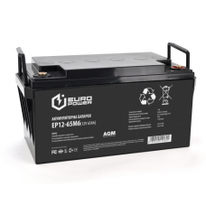 Аккумуляторная батарея EUROPOWER AGM EP12-65M6 12 V 65Ah ( 348 x 168 x 178) Black Q1