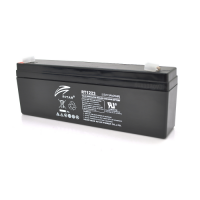 Акумуляторна батарея AGM RITAR RT1223, Black Case, 12V 2.3Ah ( 177 х 35 х 62 (68) ) Q10