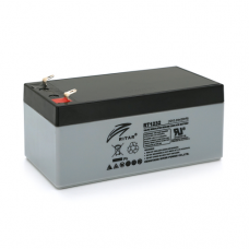 Акумуляторна батарея AGM RITAR RT1232, Gray / Black Case, 12V 3.2Ah (133 х 67х 59 (63) мм) Q10