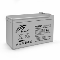 Акумуляторна батарея AGM RITAR RT1270A, Gray Case, 12V 7.0Ah ( 151 х 65 х 94 (100) ) Q10