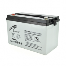 Акумуляторна батарея AGM RITAR HR12380W, Gray Case, 12V 100.0Ah ( 328 х 172 х 215 (220)) 30.50kg Q1