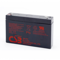 Акумуляторна батарея CSB GP672, 6V 7.2Ah (151х34х94мм)
