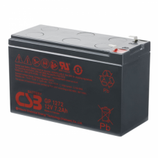 Аккумуляторна батарея CSB GP1272F2, 12V 7,2Ah (25W) (151х65х100мм) 1.9кг Q10 / 420