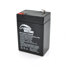Акумуляторна батарея EnergyMustang EM640 AGM 6V 4Ah (70 x 48 x 101) 0.66 kg Q20 / 2000