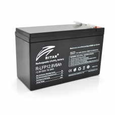 Аккумуляторная батарея Ritar LiFePO4 12,8V 6Ah (76,8Wh) ( 150 x 65 x 95 (100) Q10