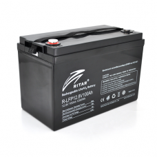 Акумуляторна батарея Ritar LiFePO4 12,8V 100Ah 1280Wh ( 328 x 172 x 215 (220) Q1