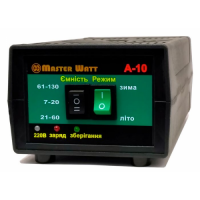 Автоматичне ЗУ для акумулятора MW-AZU12-10A 12V (7-130Ah) (MF,WET,AGM,CA / CA), 160-245V, Мах струм заряду 10А, напруга заряду 14,7;15,4V