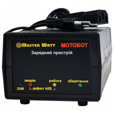 Автоматичне ЗУ для акумулятора MONOBOT-60, 60 V, (12-20Ah) (MF, WET, AGM, GEL), 160-245V, Струм заряду 2.2A, роз&apos;єм С13 для підключення АКБ