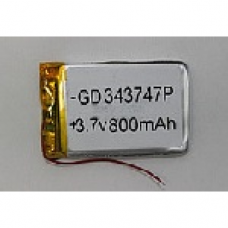 Літій-полімерний акумулятор 3.4 * 37 * 47mm (Li-ion 3.7В 800мА&amp;middot;ч)