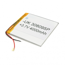 Літій-полімерний акумулятор 4 * 80 * 95mm (Li-ion 3.7В 4000мА&amp;middot;ч)