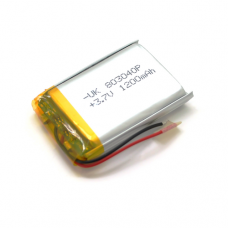 Литий-полимерний аккумулятор 8*30*40mm (Li-ion 3.7В 1200мА&amp;middot;ч)
