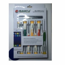 Набір інструментів BAKKU BK-8800 (8 викруток, пінцет вигнутий і прямий), Blister-box