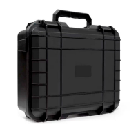 Пластикова переносна скринька для інструментів (корпус), розмір зовнішній - 250x203x77 мм, внутрішній - 235x165x68 мм