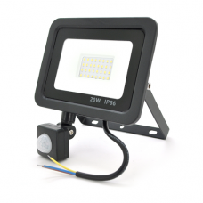 Прожектор LED з датчиком руху ZB-PGGY-20W, IP66, 7000K (100%) SMD2835