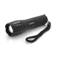 Підствольний ліхтарик Q-1831-T6, Zoom, 1 реж., корпус-алюміній, водостійкий, ударостійкий, акумулятор 18650, СЗУ, BOX
