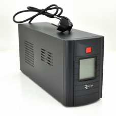 ДБЖ Ritar RTM1500 (900W) Proxima-D, LCD, AVR, 3st, 3xSCHUKO socket, 2x12V9Ah, metal Case (350х120х190) Q2