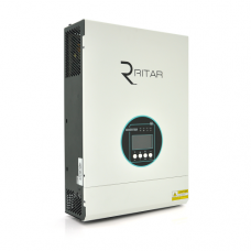 Гібридний інвертор RITAR RTSVMH-MPPT-5048, 5000W, 48V, 160-275V, MPPT (80А, 120-430 Vdc)