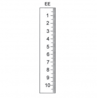 Лінійки 300-10000 мм з вертикальним шкалою тип EE Vogel