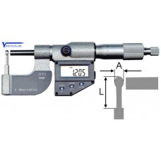 Мікрометр МТЦ 25 цифровий для вимірювання товщини труб Vogel